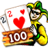 Joker Poker Deuces Wild 100 is played against the machine.