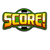 Score is a five-reel, thirty pay line slot game in the concept of a tournament with a football match feature game.